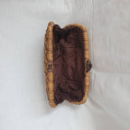 Handwoven Rattan Wicker Clutch Bag