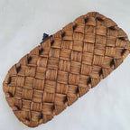 Handwoven Rattan Wicker Clutch Bag